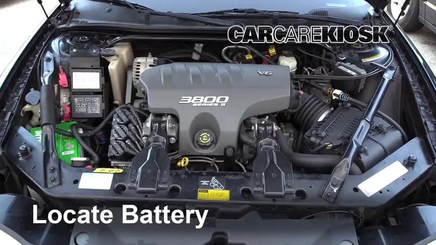 2002 Chevrolet Monte Carlo SS 35th Anniversary Edition 3.8L V6 Battery